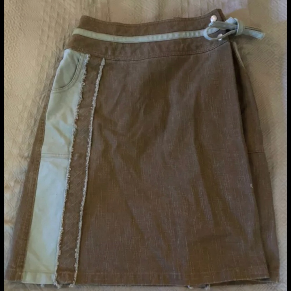OILILY SKIRT (Wrap-Around) Womens US Sz 4 Small marked EU 34 made In Turkey NM